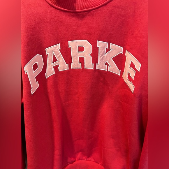 NWT Parke Pink Aid Valentine Day Sweatshirt Size L/XL - Picture 4 of 10
